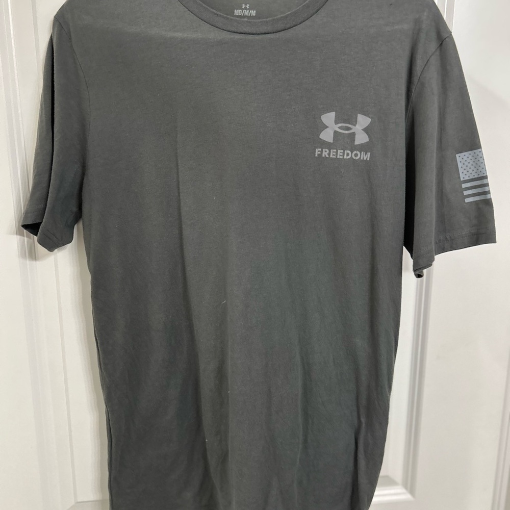 Under Armour Freedom Men's Grey T-Shirt